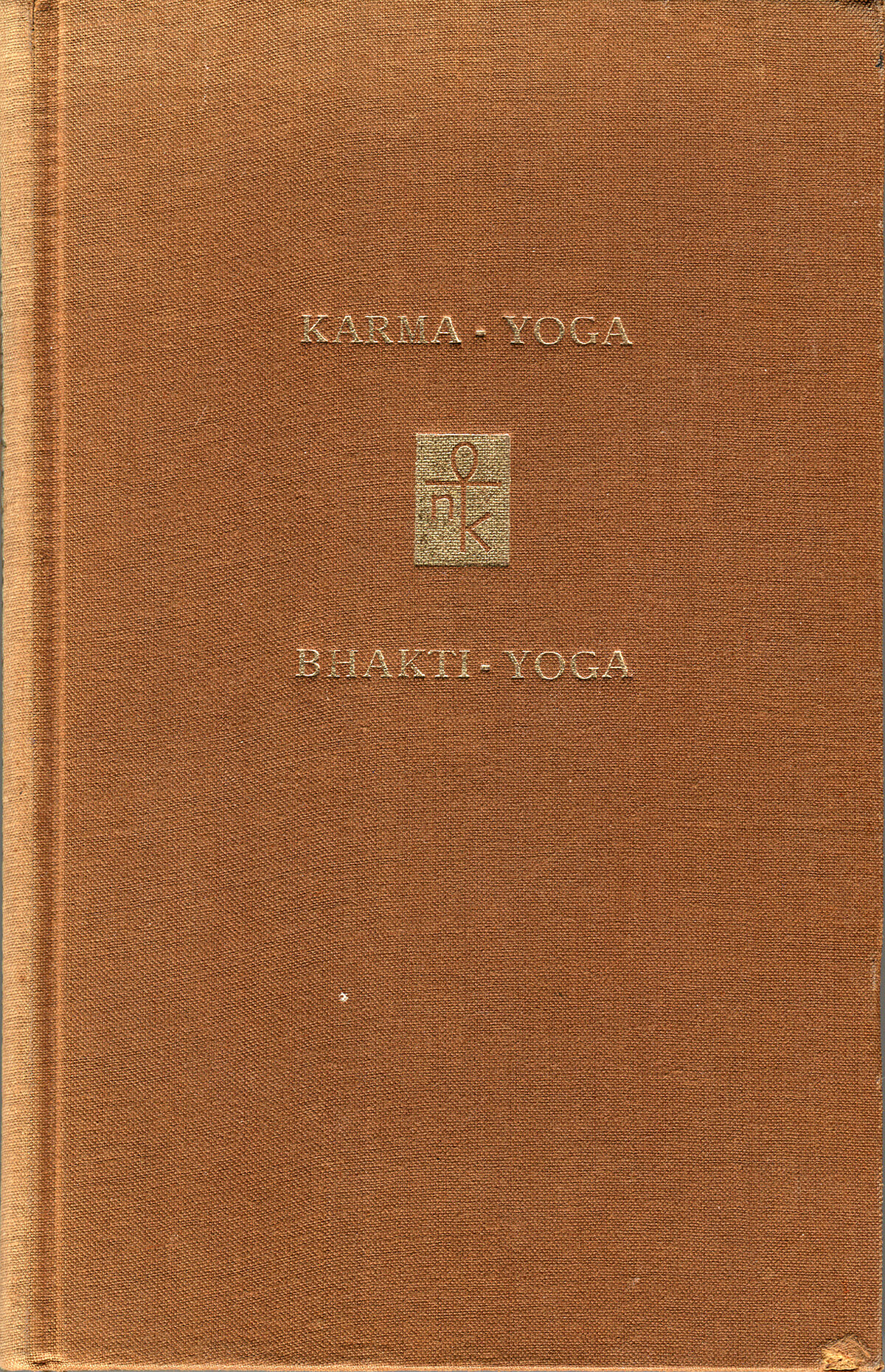 Yoga book, cover, 204 pages, 21 x 13.5 cm, 1989