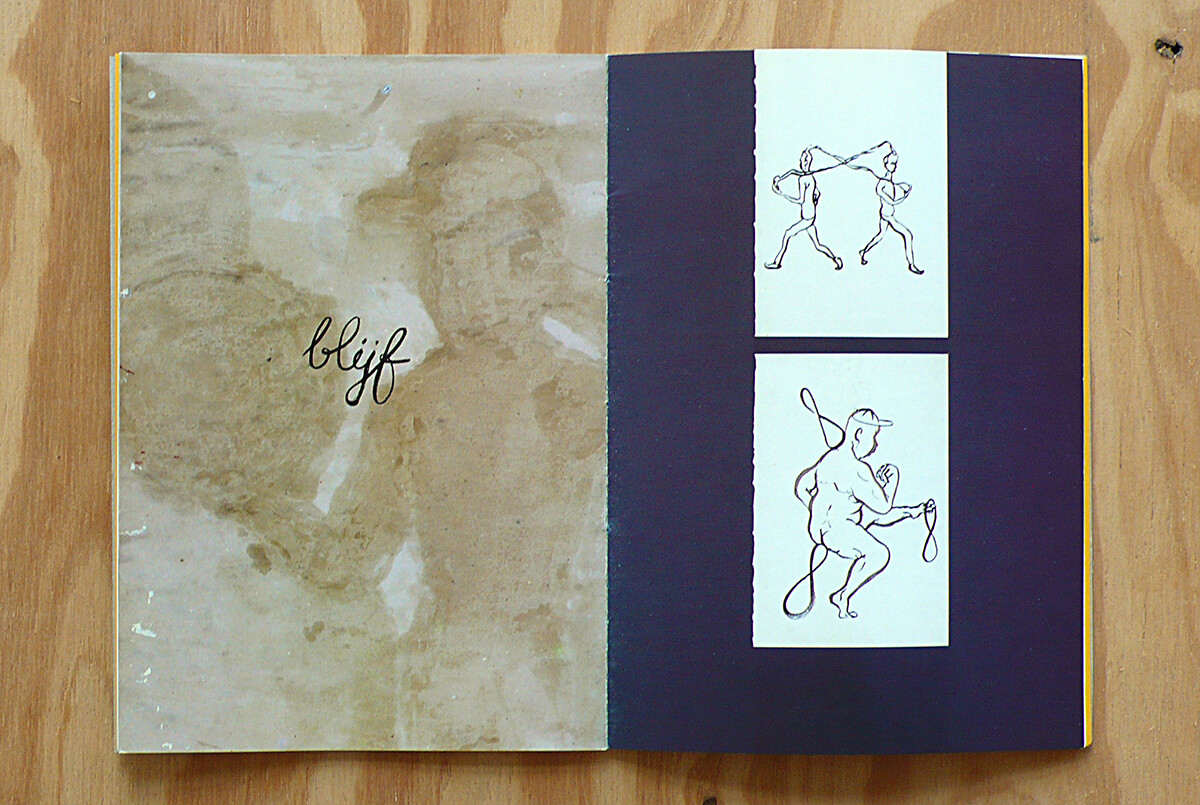 4, Tanja Smit, artists booklet Stadscollectie, page 8+9 of 12 pages, 21 x 29.6 cm, 1996