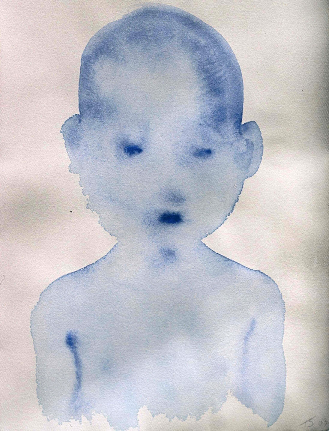 untitled (Chinito), 30 x 21 cm, watercolour, 2003