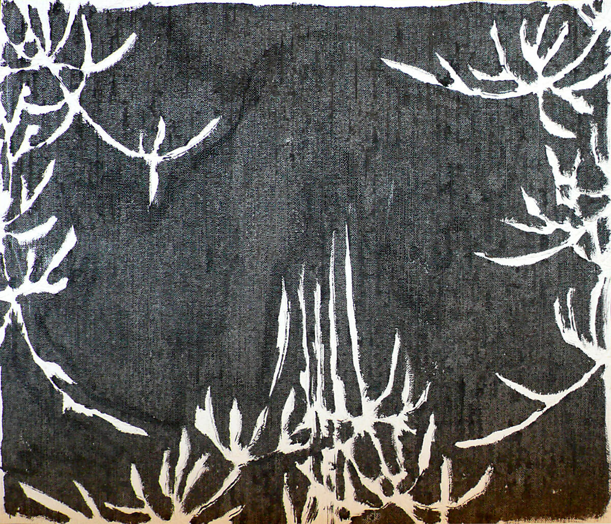 untitled (wallpaper), 39 x 46 cm, ink on paper, 2012