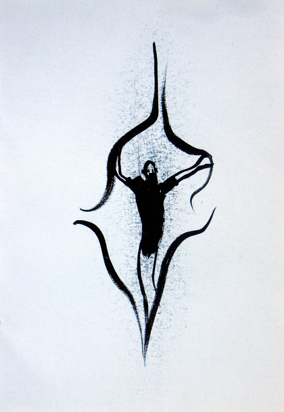 untitled (birth), 15 x 10 cm, ink on paper, 2014