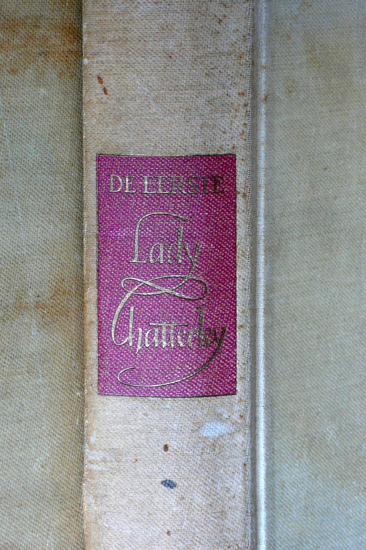 Lady Chatterley, cover, 22.5 x 15,5 x 3 cm, 2017